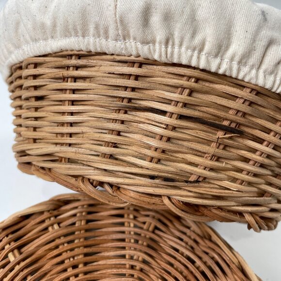 Ballerina Farm Willa Sourdough Starter & Set of 2 Proofing Wicker Cloth Baskets - Picture 11 of 16